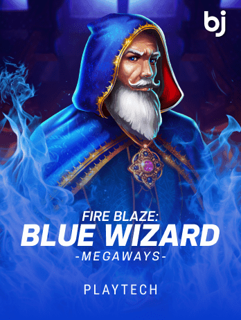 Fire Blaze Blue Wizard Megaways game thumbnail